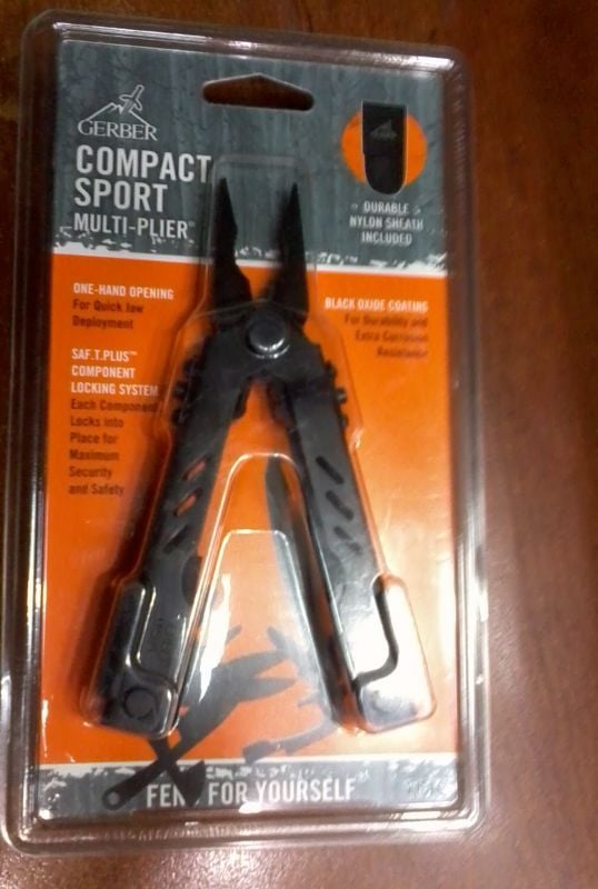 Gerber Compact Sport Multi-Plier Black
