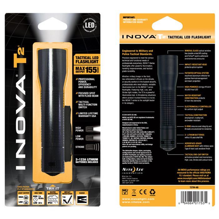 Inova Flashlights T2 Led Fener 160 Lümen