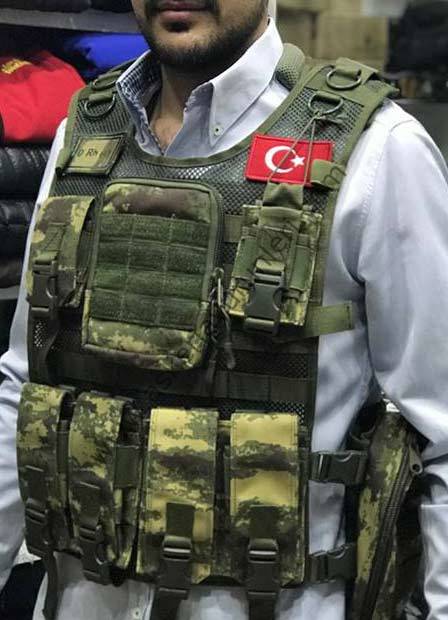 Çelik Plaka Takılabilen Askeri Hücum Yeleği-2
