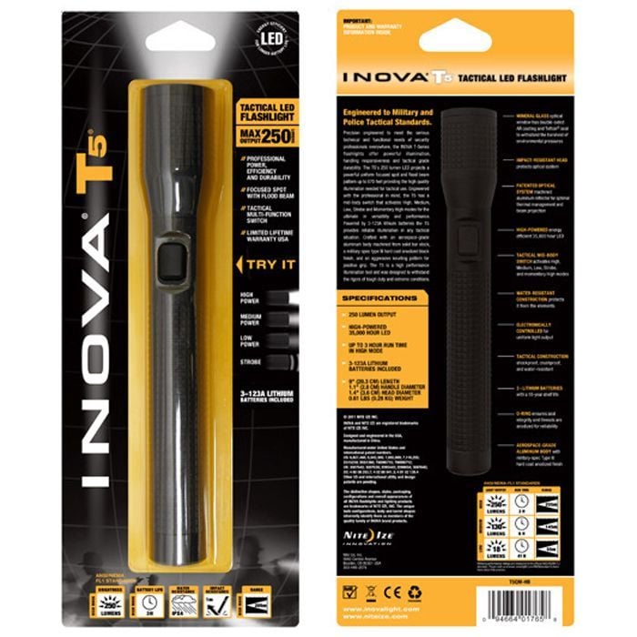 Inova Flashlights T5 Led Fener 250 Lümen