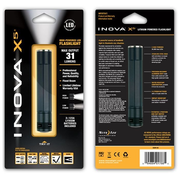 Inova Flashlights X5 Led Fener 31 Lümen