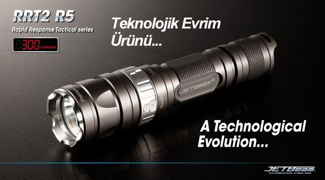 JETBeam RRT-2 R5 Led Fener 300 Lümen