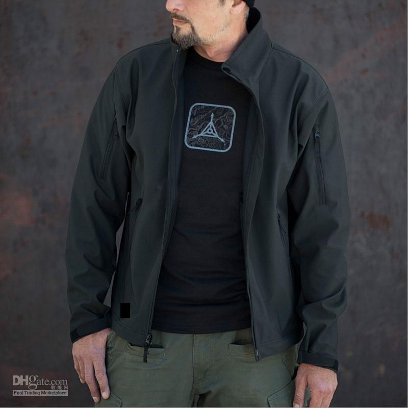 Shark Skin Soft Shell Jacket > İçi Polarlı Su Geçirmez Mont