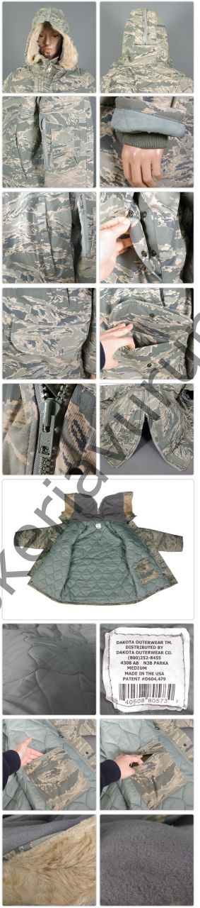 U.S ARMY DİGİTAL ABU N3B PARKA