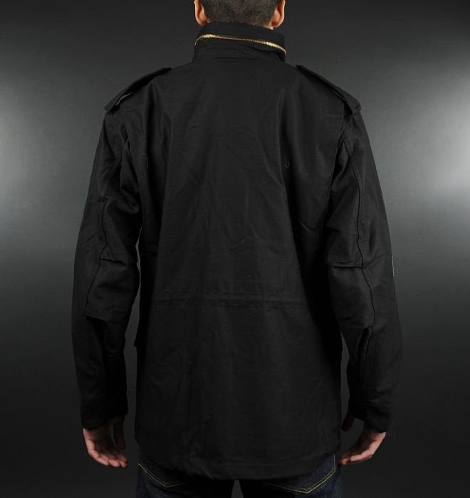 M-65 MODEL AMERİKAN SİYAH PARKA