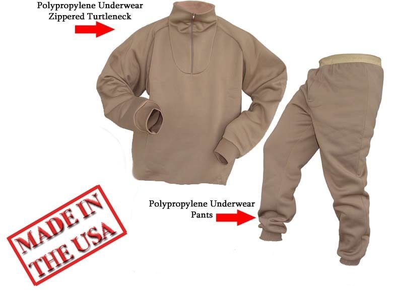 U.S. ARMY Amerikan  Kahverengi Termal İçlik