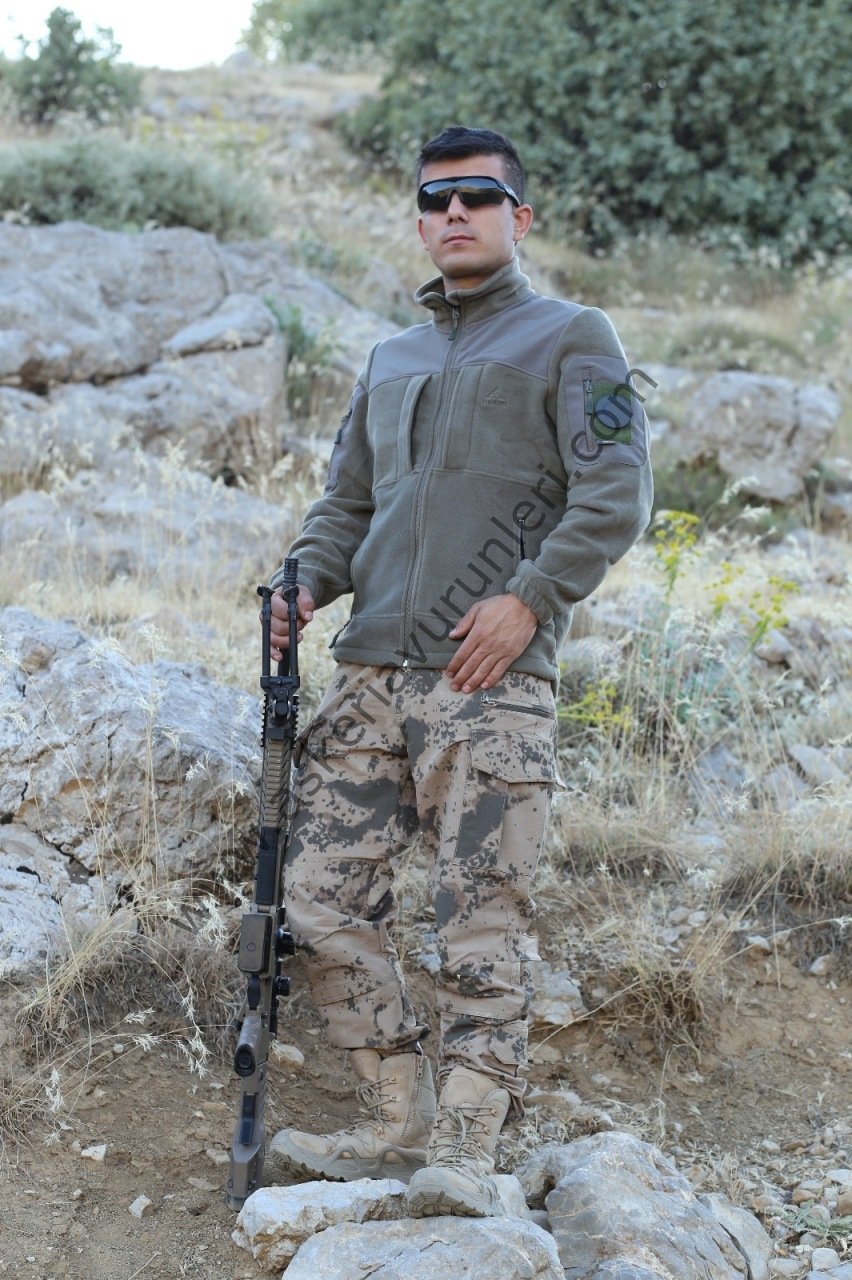 ASKERİ TACTİCAL YEŞİL CIRTLI POLAR