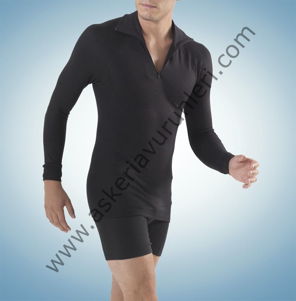 Blackspade Active Termal Zipper T-Shirt