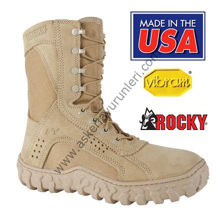 Rocky S2V Army Tan Special Ops Vented Çöl Botu