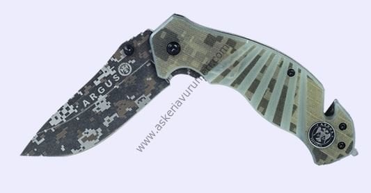 ARGUS KATLANABİLİR TAKTİKAL BIÇAK YEŞİL