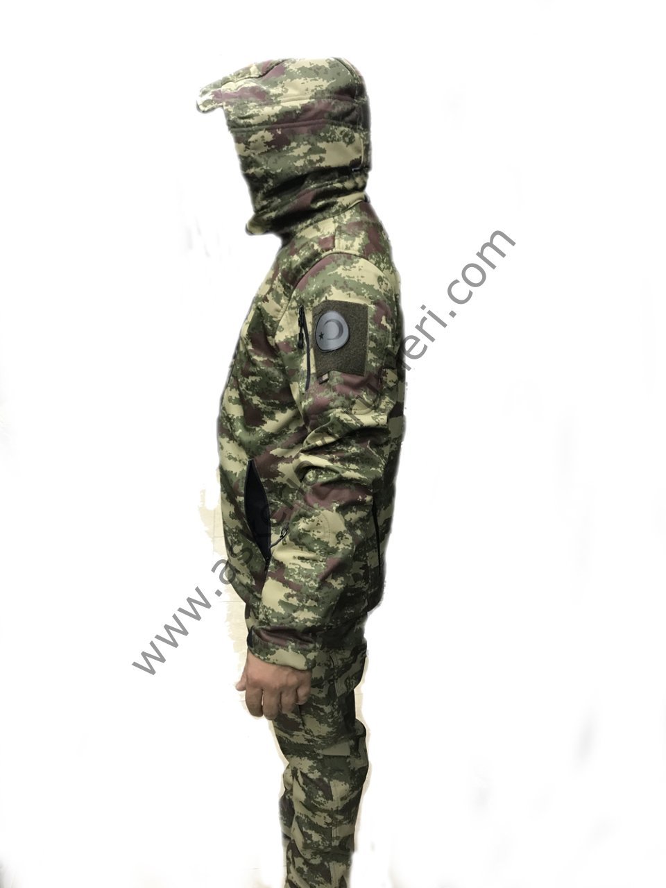 Shark Skin SoftShell Nano Kamuflaj Mont