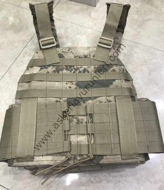 Çelik Plaka Takılabilen Askeri Hücum Yeleği