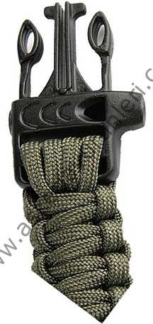 PARACORD SURVİVAL PARAŞÜT İPİ DÜDÜKLÜ BİLEKLİK