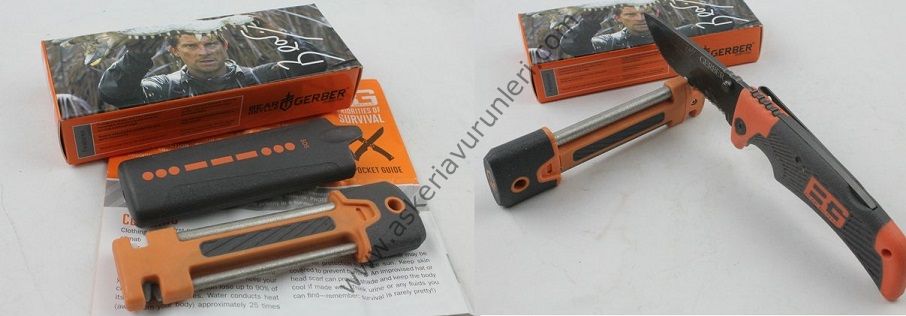 Gerber Bear grylls Sharpener Bıçak  Bileme Aleti