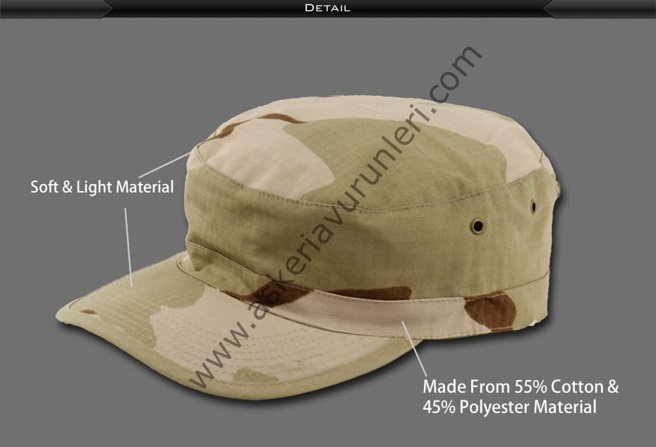 ARMY DESERT ( ÇÖL KAMUFLAJI )PATROL CAP