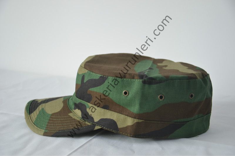 ARMY WOODLAND CAMO PATROL CAP
