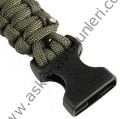 PARACORD SURVİVAL PARAŞÜT İPİ DÜDÜKLÜ BİLEKLİK