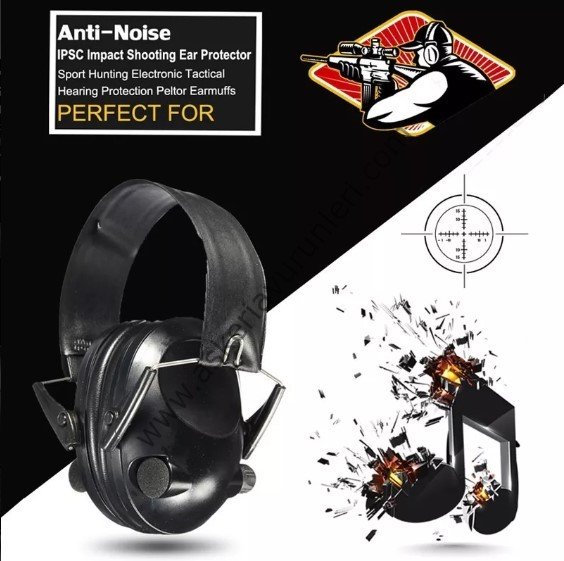 TAC FORCE ATIŞ KULAKLIĞI GÜRÜLTÜ VE SES AZALTICI