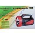 GOLD SİLVER GS2630 ŞARZLI LED FENER