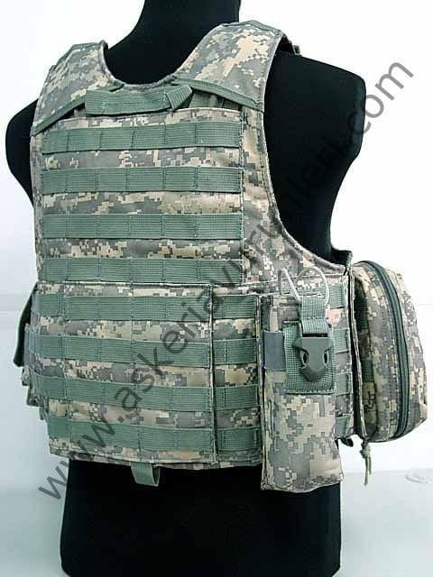 Tactical Military Surplus Vest [ Askeri Dijital Hücum Yeleği ]