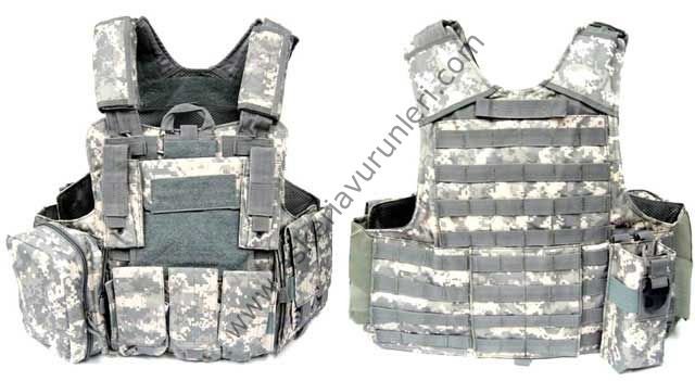 Tactical Military Surplus Vest [ Askeri Dijital Hücum Yeleği ]