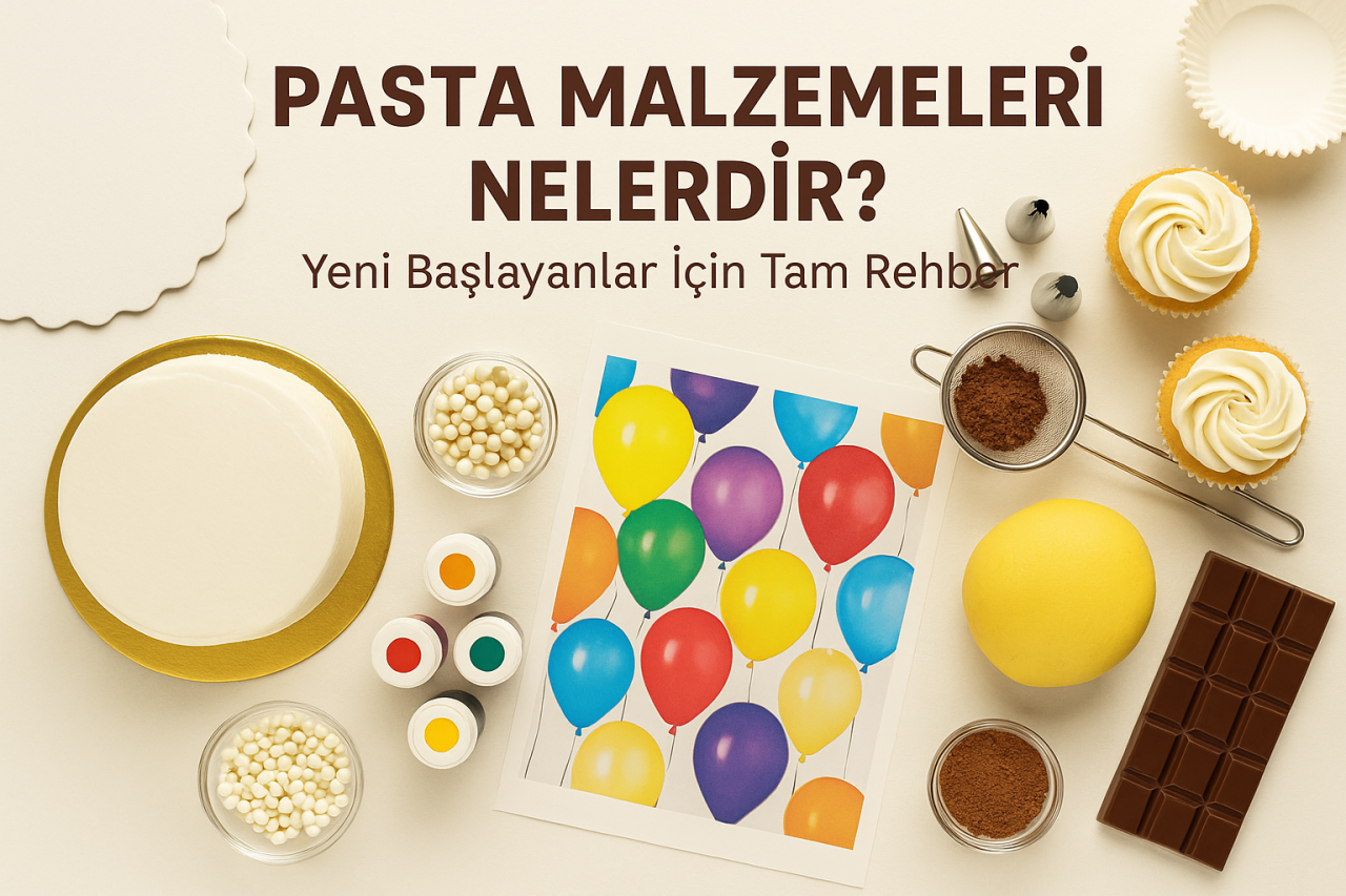 Pasta Malzemeleri Nelerdir? Yeni Başlayanlar İçin Tam Rehber