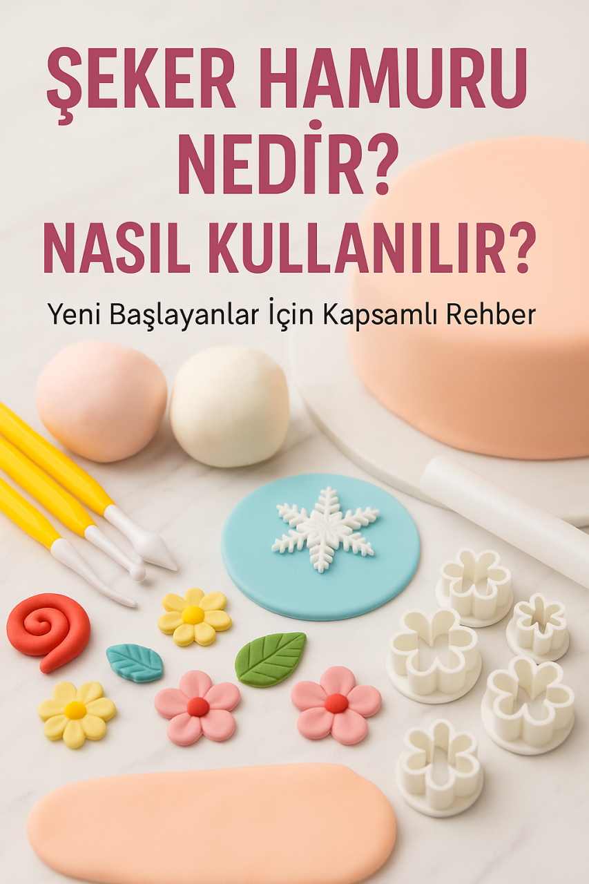 Şeker Hamuru Nedir? Nasıl Kullanılır? Yeni Başlayanlar İçin Kapsamlı Rehber
