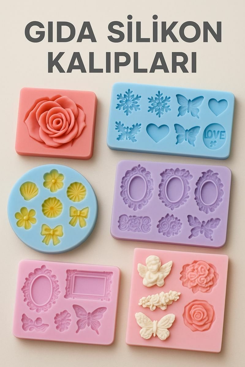 Şeker Hamuru ve Çok Amaçlı Silikon Kalıplar: Pasta, Taş ve Sabun Yapımında Kullanım Rehberi