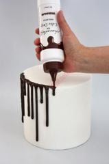 SEKER SUGAR CHOCOLATE FOR CAKE DRİP AKITMA ÇİKOLATASI 250 GR