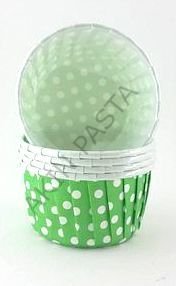 BENS YEŞİL BEYAZ PUANTİYELİ PET KAPSÜL 25 Lİ