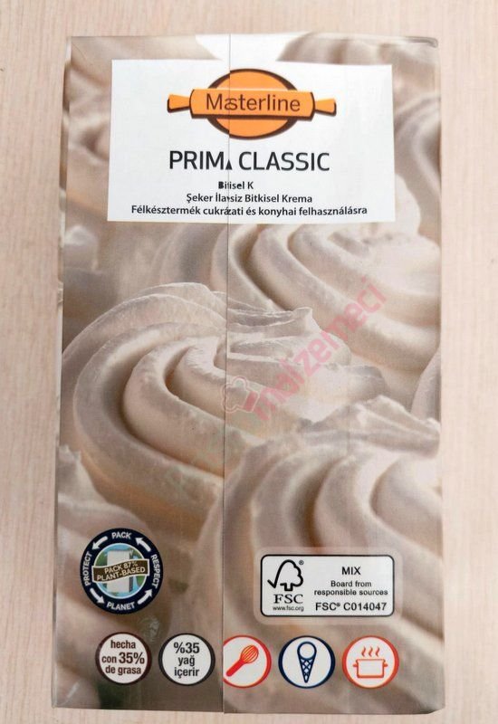 PRIMA ŞEKERSİZ BİTKİSEL KREMA 1 LT
