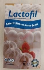 LACTOFIL ŞEKERLİ BİTKİSEL KREM ŞANTİ 1 LT