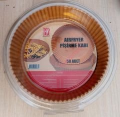 AIRFRYER PİŞİRME KABI 50 ADET 16 CM ÇAPI
