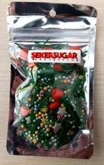 YILBAŞI ŞEKERLERİ YEŞİL SEKER SUGAR 40 GR