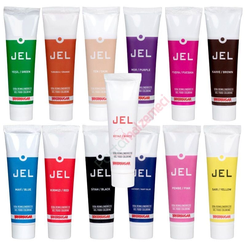 SEKER SUGAR TÜP JEL GIDA BOYASI 100 GR