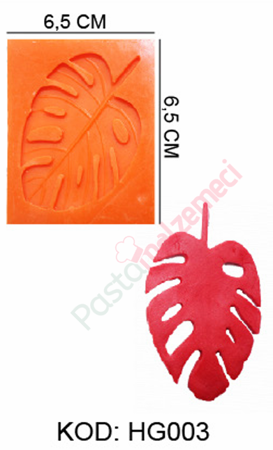 PALMİYE YAPRAĞI SİLİKON KALIBI HG003