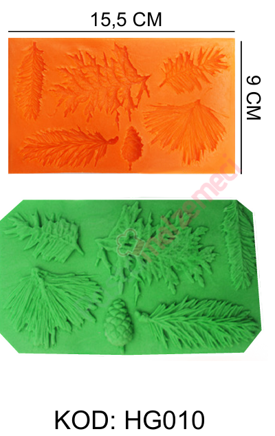 ÇEŞİTLİ ÇALI MODELLERİ SİLİKON KALIBI HG010