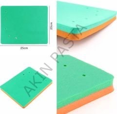 ÇİÇEK SÜNGERİ, ŞEKER HAMURU PEDİ