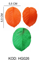 YAPRAK SİLİKON KALIBI-2 HG026