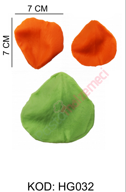 YAPRAK DESENİ SİLİKON KALIBI HG032