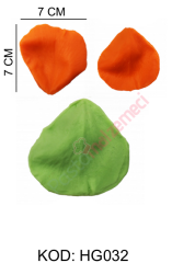 YAPRAK DESENİ SİLİKON KALIBI HG032