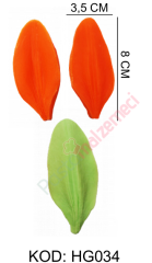 YAPRAK DESENİ SİLİKON KALIBI-03  HG034
