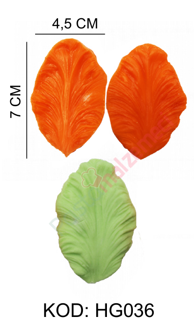 YAPRAK DAMARLAMA SİLİKON KALIBI HG036