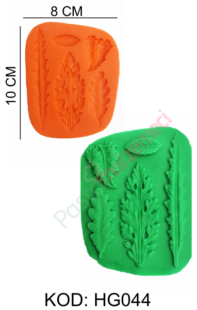 5 MODEL YAPRAK SİLİKON KALIP HG044