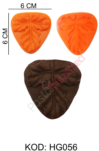 MEŞE YAPRAĞI SİLİKON KALIBI HG056