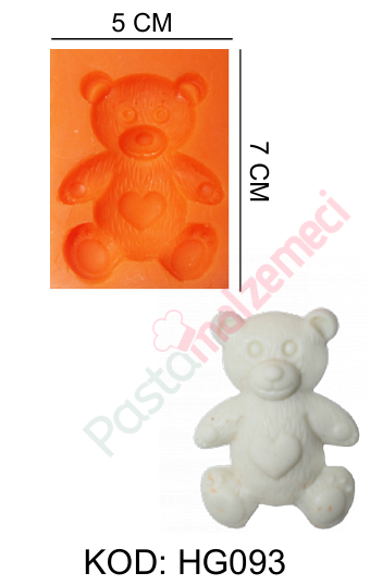 AYICIK SİLİKON KALIBI-3  HG093