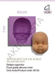 BÜYÜK BOY ÇOCUK SURATI SİLİKONU