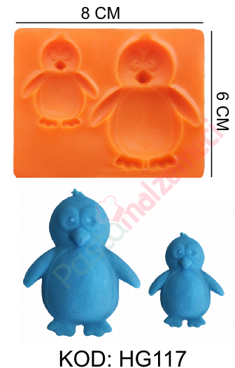 PENGUEN SİLİKON KALIBI HG117