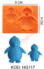 PENGUEN SİLİKON KALIBI HG117