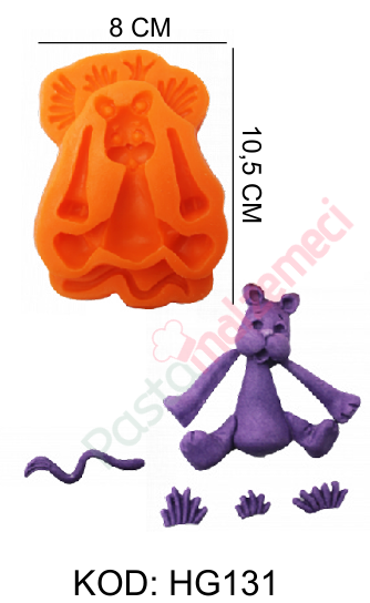 KEDİ FİGÜRLÜ SİLİKON KALIP HG131